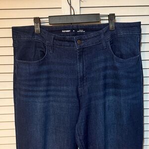 Old Navy Men's Deep Indigo Straight Jeans